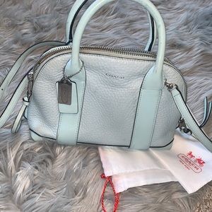 Coach Light Blue/Seafoam Purse